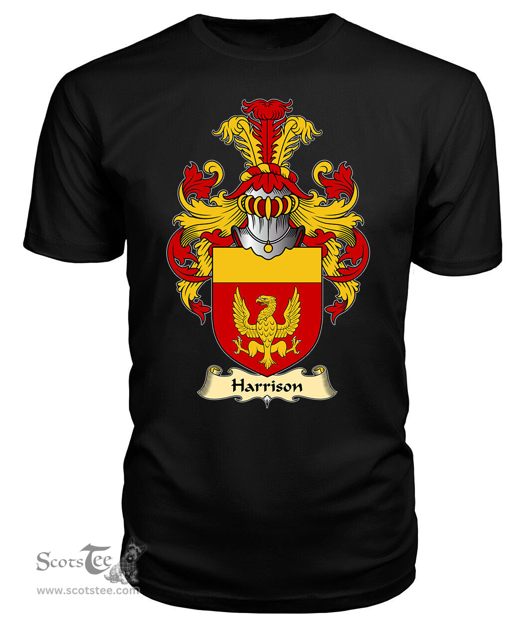 ScotsTee Harrison Coat Of Arms Family Crest England V23 T Shirt