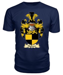 ScotsTee Higham Coat Of Arms Family Crest England V23 T Shirt