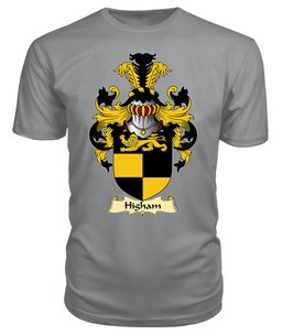 ScotsTee Higham Coat Of Arms Family Crest England V23 T Shirt