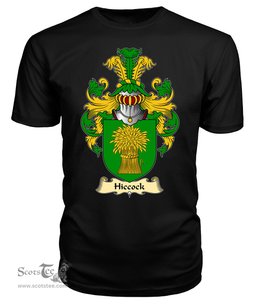 ScotsTee Hiccock (s) Coat Of Arms Family Crest England V23 T Shirt
