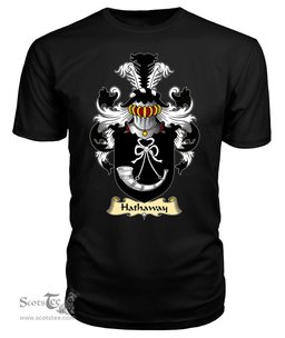 ScotsTee Hathaway Coat Of Arms Family Crest England V23 T Shirt