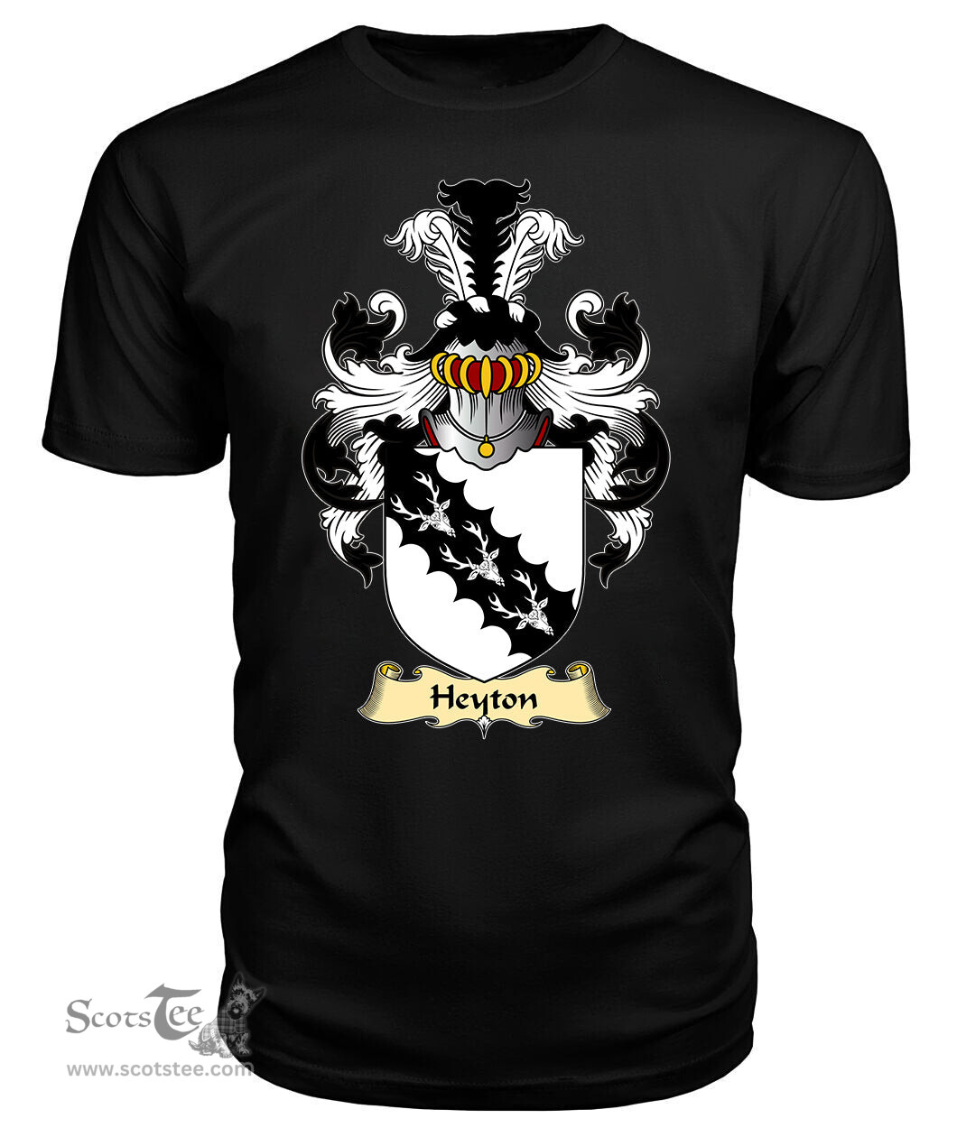 ScotsTee Heyton Coat Of Arms Family Crest England V23 T Shirt