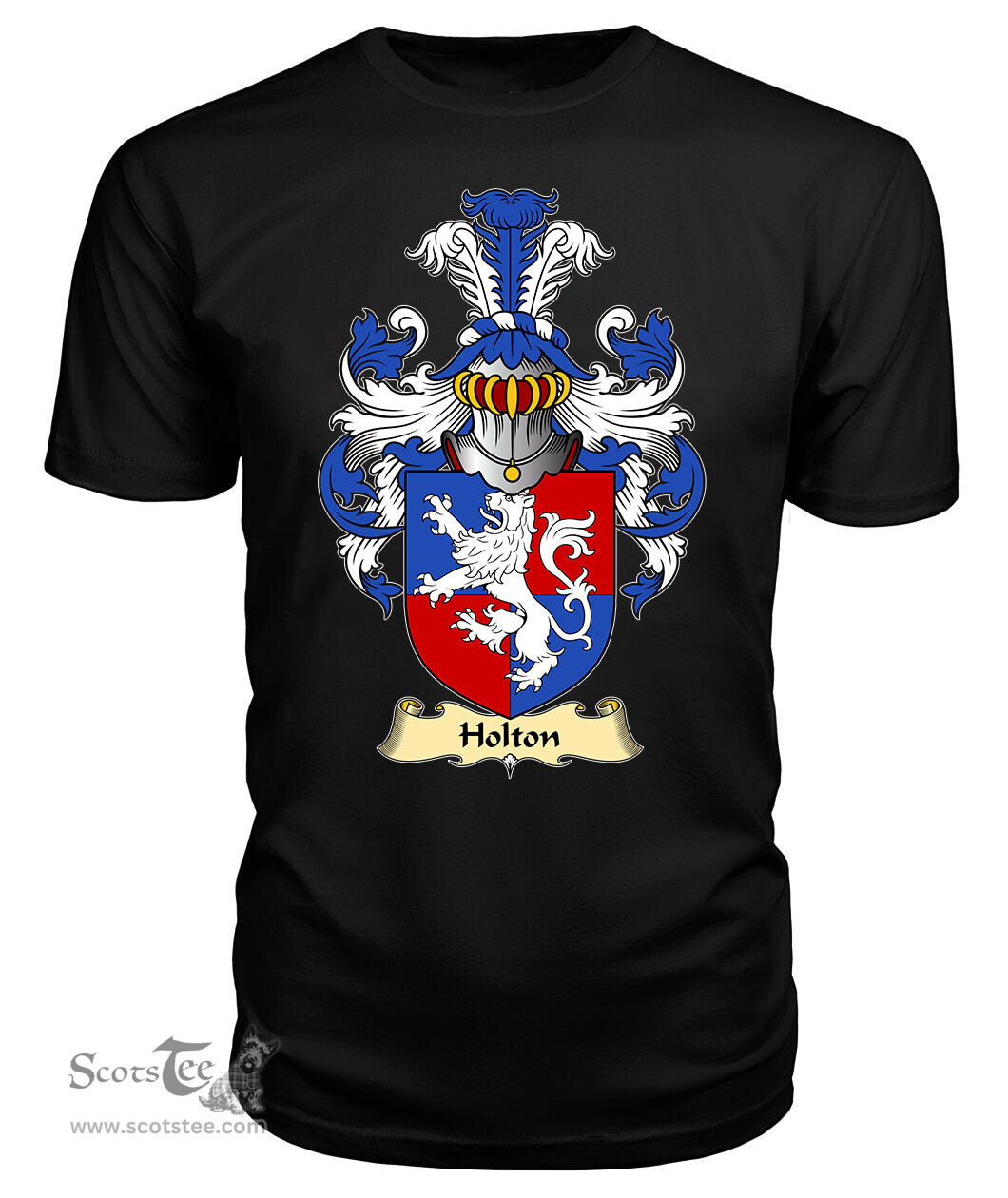 ScotsTee Holton Coat Of Arms Family Crest England V23 T Shirt