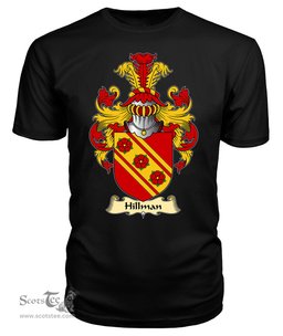 ScotsTee Hillman Coat Of Arms Family Crest England V23 T Shirt