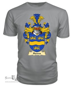ScotsTee Hawes Coat Of Arms Family Crest England V23 T Shirt