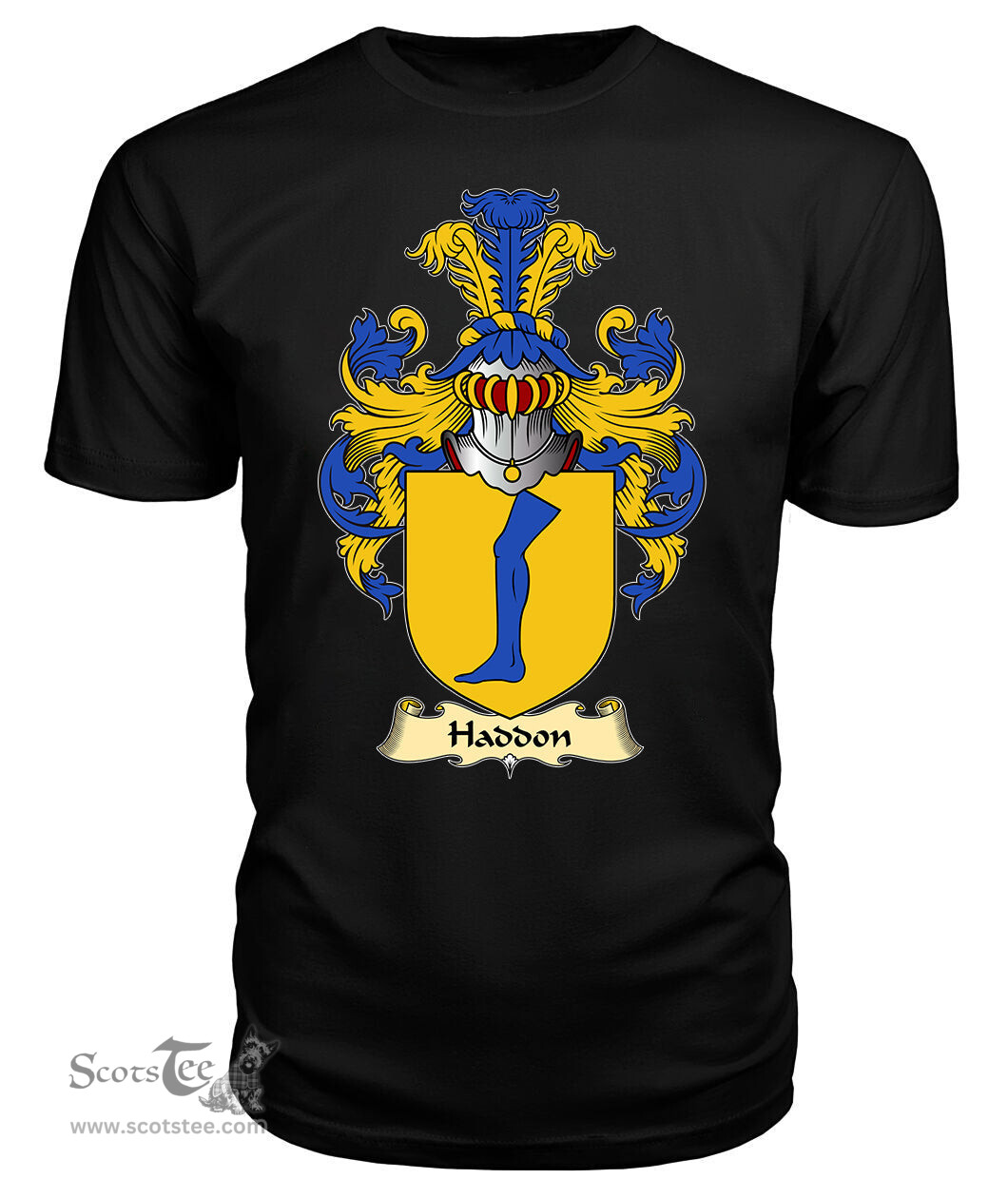 ScotsTee Haddon Coat Of Arms Family Crest England V23 T Shirt