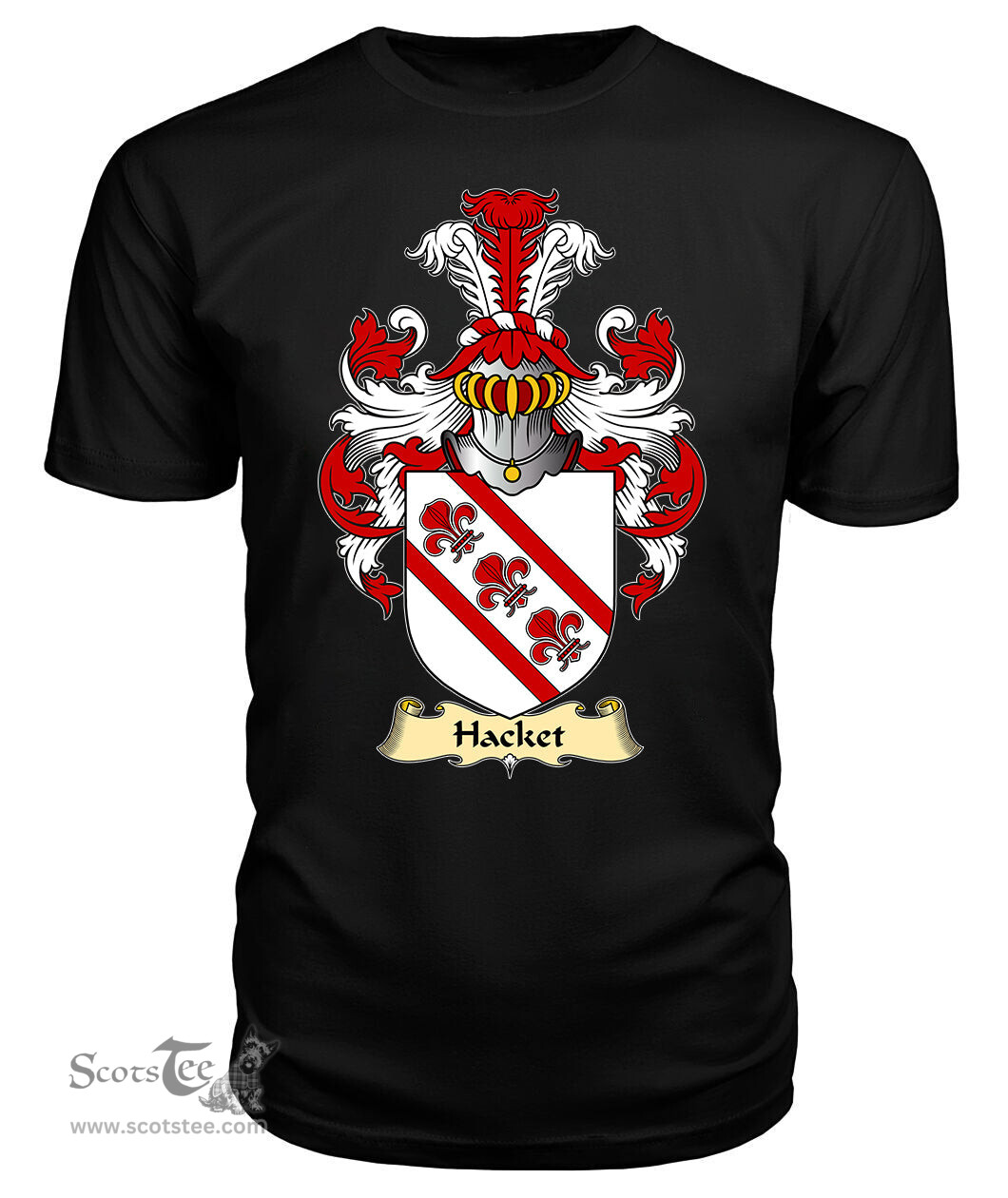 ScotsTee Hacket Coat Of Arms Family Crest England V23 T Shirt