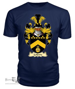 ScotsTee Lefevre Coat Of Arms Family Crest England V23 T Shirt