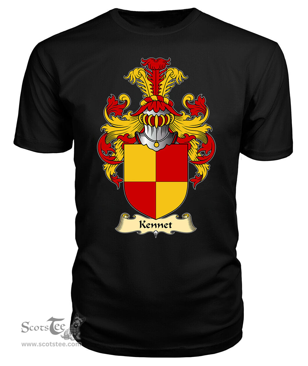 ScotsTee Kennet Coat Of Arms Family Crest England V23 T Shirt