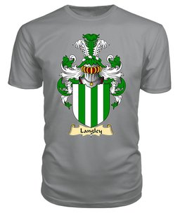 ScotsTee Langley Coat Of Arms Family Crest England V23 T Shirt