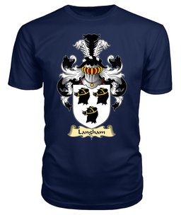 ScotsTee Langham Coat Of Arms Family Crest England V23 T Shirt