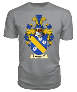 ScotsTee Langstaff Coat Of Arms Family Crest England V23 T Shirt