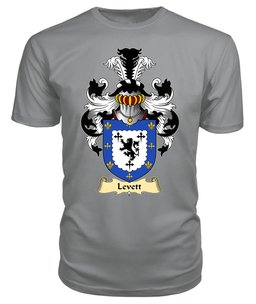 ScotsTee Levett or Leavett Coat Of Arms Family Crest England V23 T Shirt