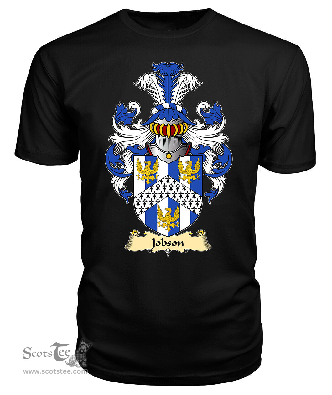 ScotsTee Jobson Coat Of Arms Family Crest England V23 T Shirt