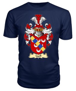 ScotsTee Liall or Lyall Coat Of Arms Family Crest England V23 T Shirt