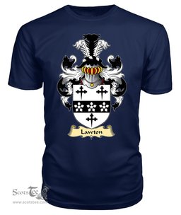 ScotsTee Lawton Coat Of Arms Family Crest England V23 T Shirt