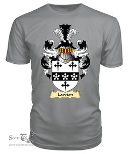 ScotsTee Lawton Coat Of Arms Family Crest England V23 T Shirt