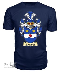 ScotsTee Jenkinson Coat Of Arms Family Crest England V23 T Shirt