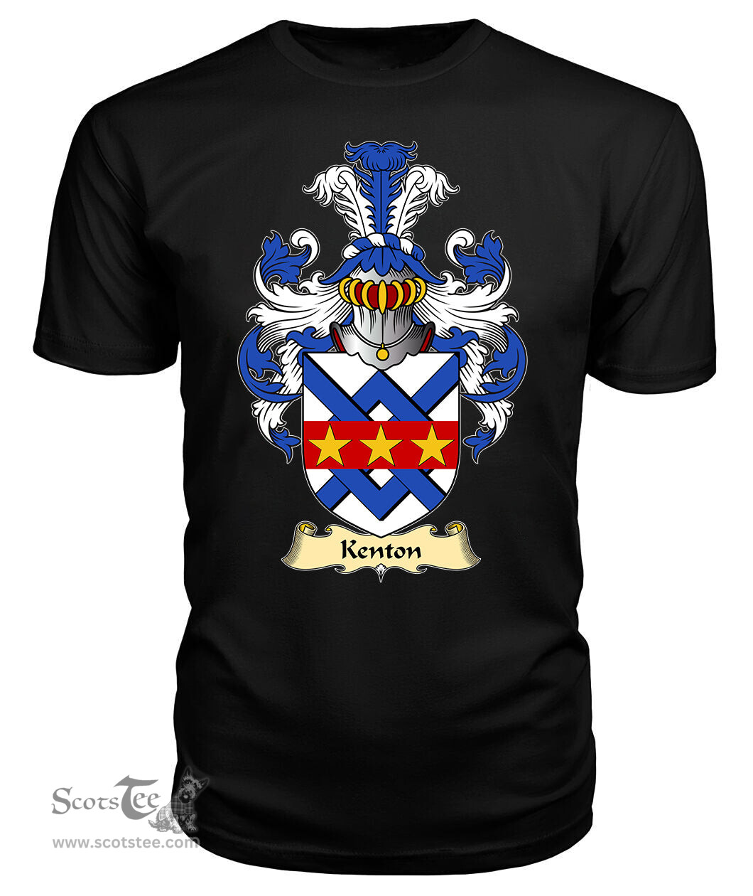 ScotsTee Kenton Coat Of Arms Family Crest England V23 T Shirt