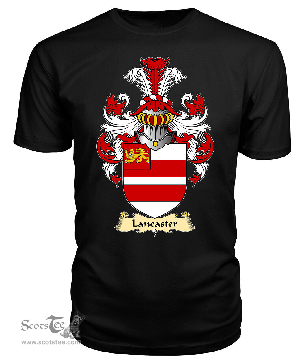 ScotsTee Lancaster Coat Of Arms Family Crest England V23 T Shirt