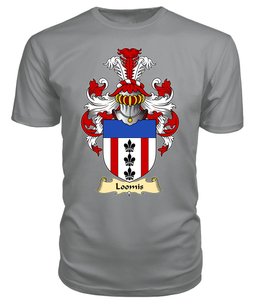 ScotsTee Lomas or Loomis Coat Of Arms Family Crest England V23 T Shirt