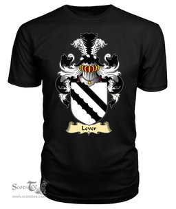 ScotsTee Lever Coat Of Arms Family Crest England V23 T Shirt