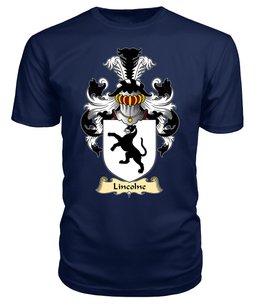 ScotsTee Lincolne II Coat Of Arms Family Crest England V23 T Shirt