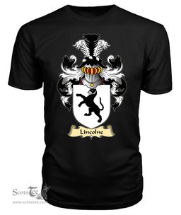 ScotsTee Lincolne II Coat Of Arms Family Crest England V23 T Shirt