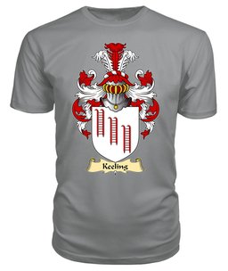 ScotsTee Keeling Coat Of Arms Family Crest England V23 T Shirt
