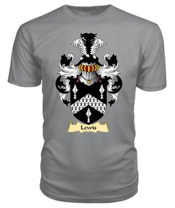 ScotsTee Lewis II Coat Of Arms Family Crest England V23 T Shirt