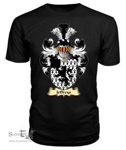 ScotsTee Jeffreys (Wales) Coat Of Arms Family Crest England V23 T Shirt