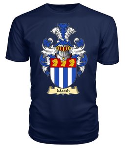 ScotsTee Marsh Coat Of Arms Family Crest England V23 T Shirt