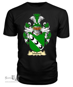 ScotsTee Mallard Coat Of Arms Family Crest England V23 T Shirt