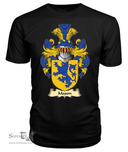 ScotsTee Mason Coat Of Arms Family Crest England V23 T Shirt