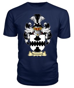 ScotsTee Newcomb (e) Coat Of Arms Family Crest England V23 T Shirt