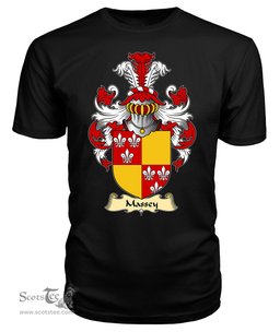 ScotsTee Massey Coat Of Arms Family Crest England V23 T Shirt