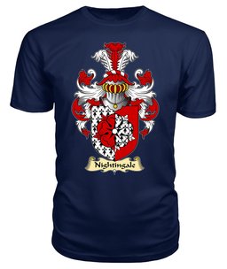 ScotsTee Nightingale Coat Of Arms Family Crest England V23 T Shirt
