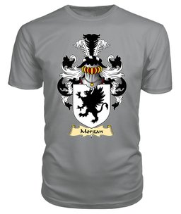ScotsTee Morgan II (Wales) Coat Of Arms Family Crest England V23 T Shirt