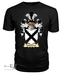 ScotsTee Middleton Coat Of Arms Family Crest England V23 T Shirt