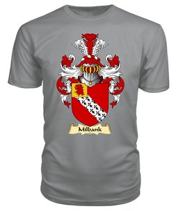 ScotsTee Milbank Coat Of Arms Family Crest England V23 T Shirt