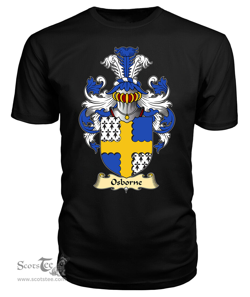 ScotsTee Osborn (e) Coat Of Arms Family Crest England V23 T Shirt