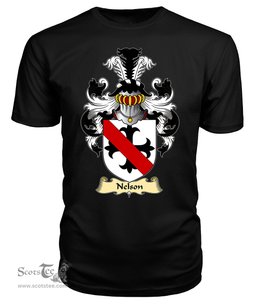 ScotsTee Nelson I Coat Of Arms Family Crest England V23 T Shirt
