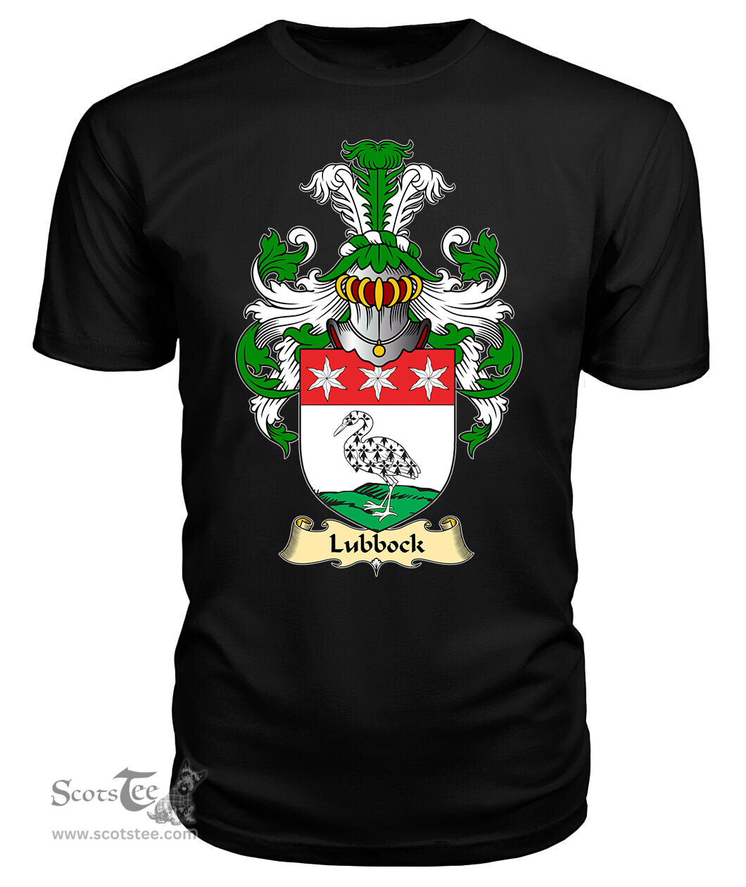 ScotsTee Lubbock Coat Of Arms Family Crest England V23 T Shirt