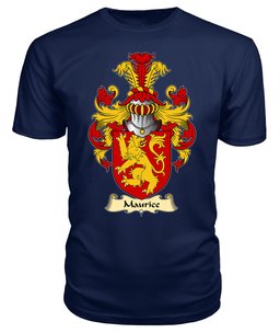 ScotsTee Maurice or Morrice (Wales) Coat Of Arms Family Crest England V23 T Shirt