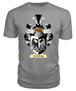 ScotsTee Loveday Coat Of Arms Family Crest England V23 T Shirt
