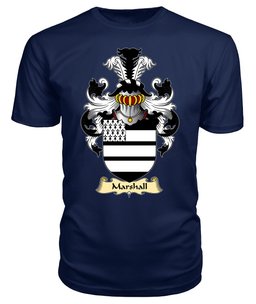 ScotsTee Marshall II Coat Of Arms Family Crest England V23 T Shirt