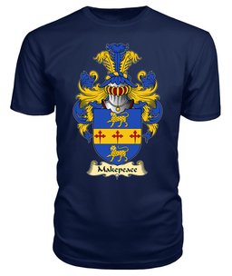 ScotsTee Makepeace Coat Of Arms Family Crest England V23 T Shirt