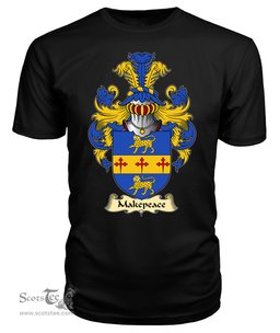 ScotsTee Makepeace Coat Of Arms Family Crest England V23 T Shirt