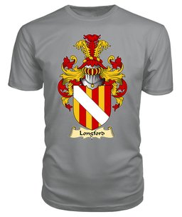 ScotsTee Longford Coat Of Arms Family Crest England V23 T Shirt