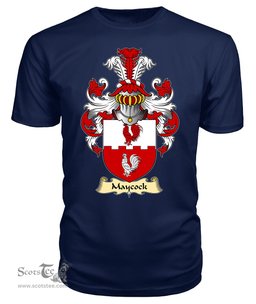 ScotsTee Maycock Coat Of Arms Family Crest England V23 T Shirt
